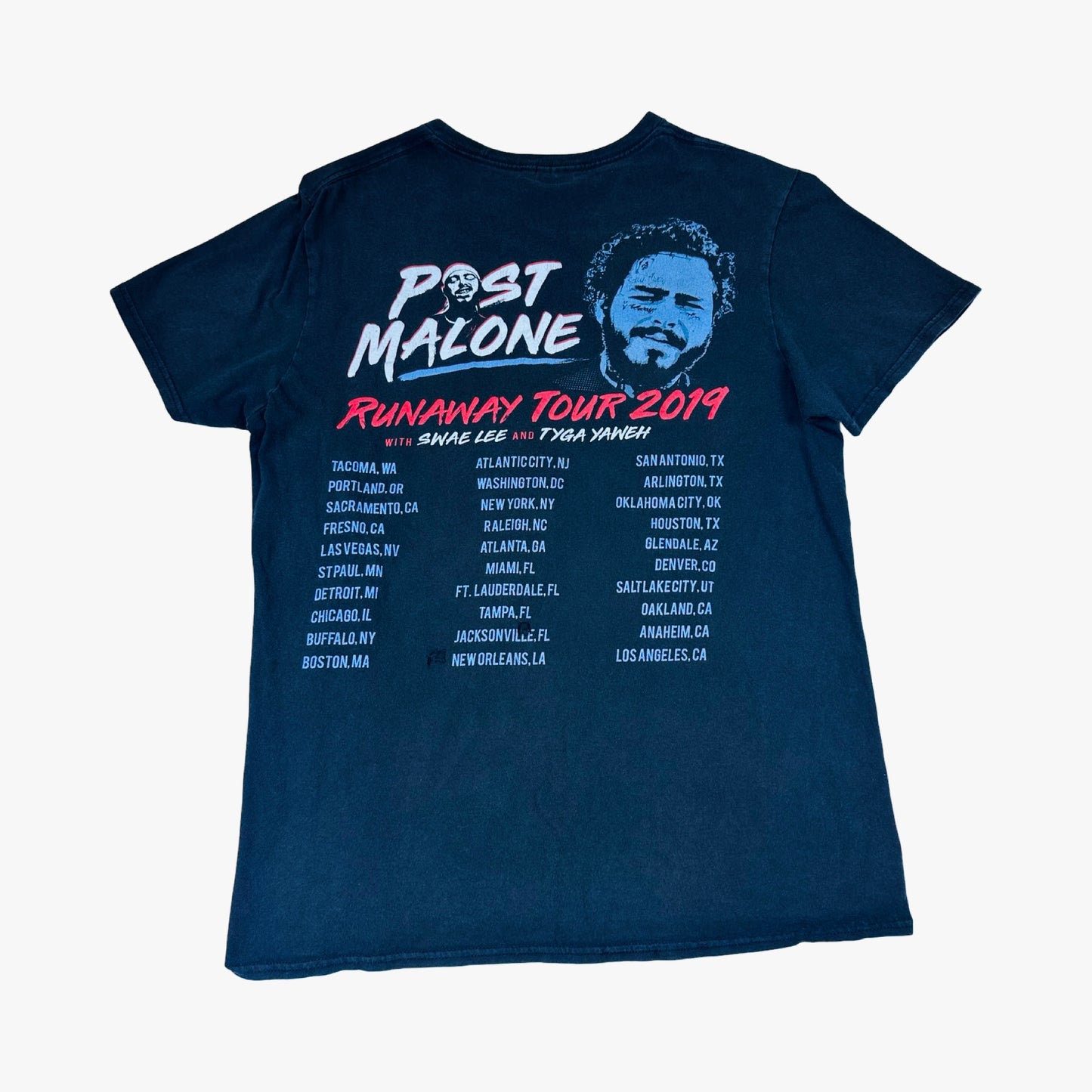 (M) Y2k Post Malone Music Tee