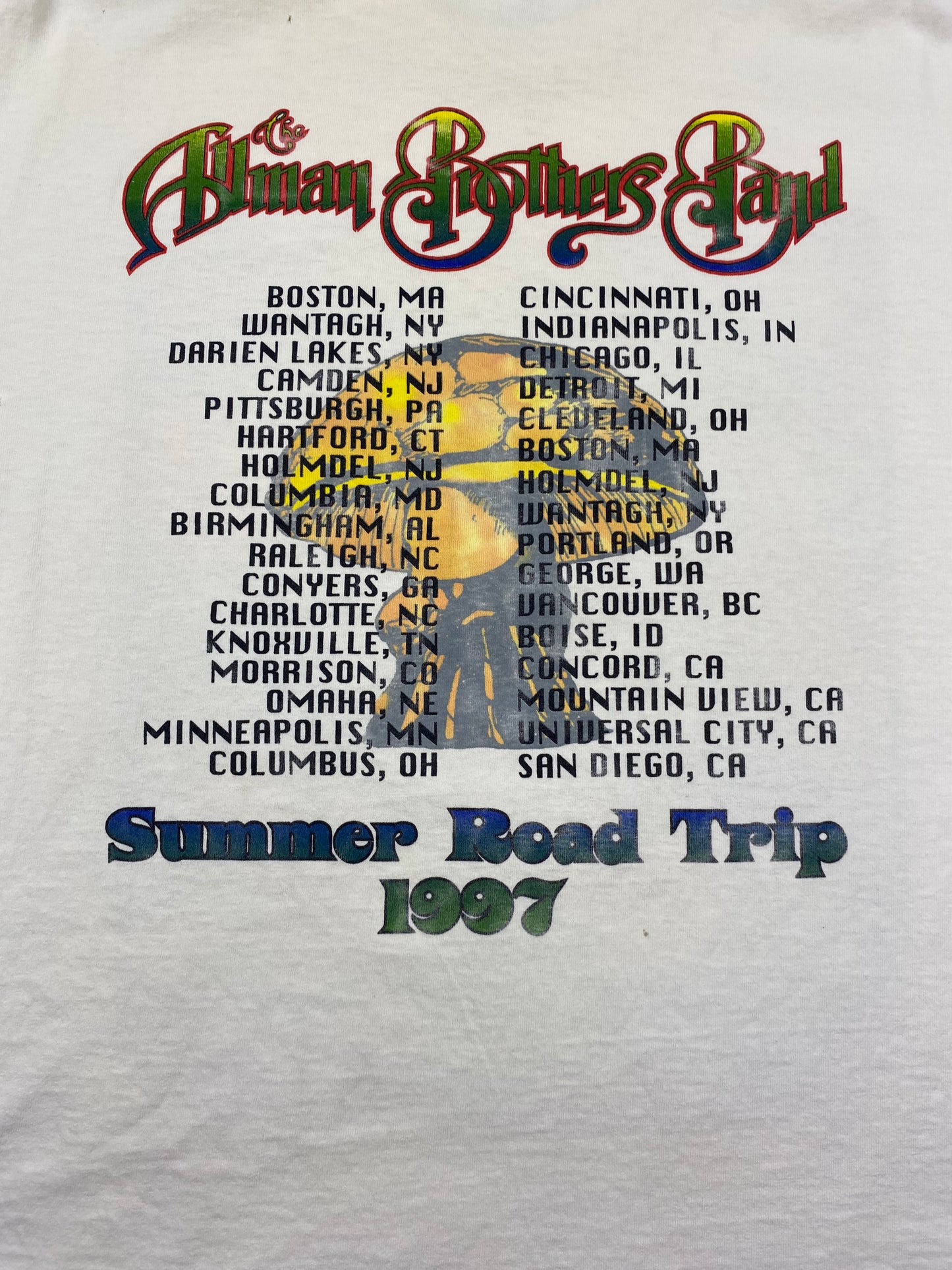 (XL) 1997 Vintage Allman Brothers Band Tee