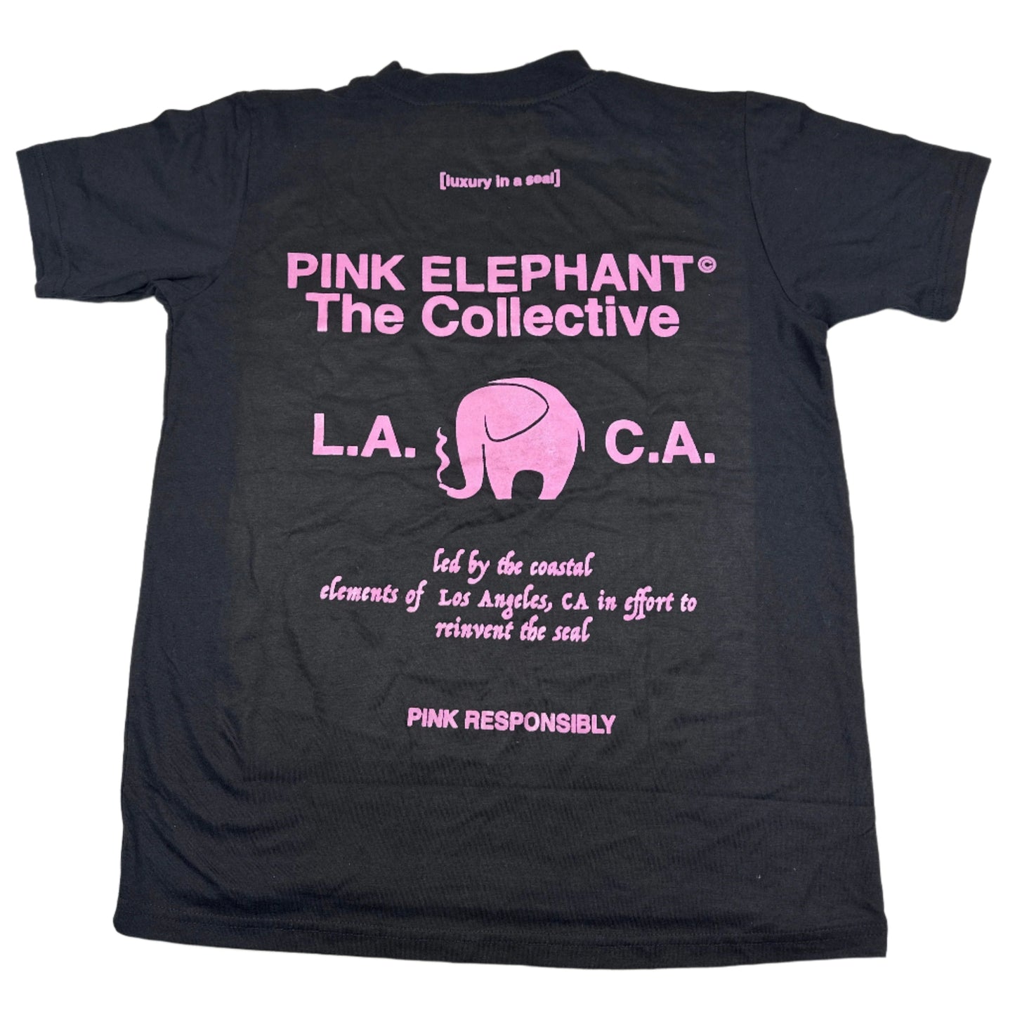 Pink Elephant 420 Tee