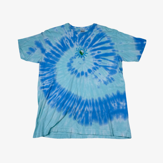 (XL) Y2k Tie-dye Rip & Dip Tee