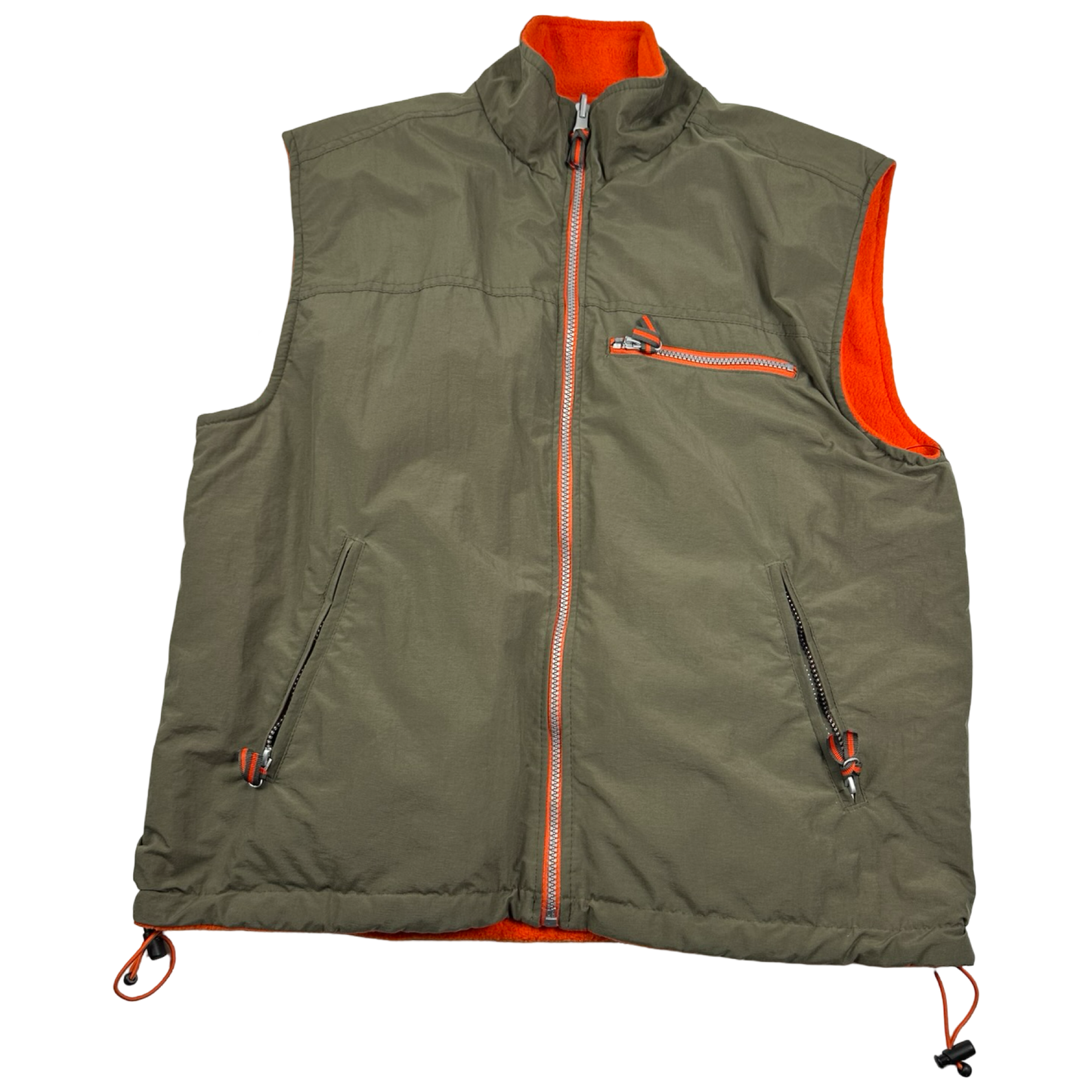 (M) Blank Reversible Zip up Vest