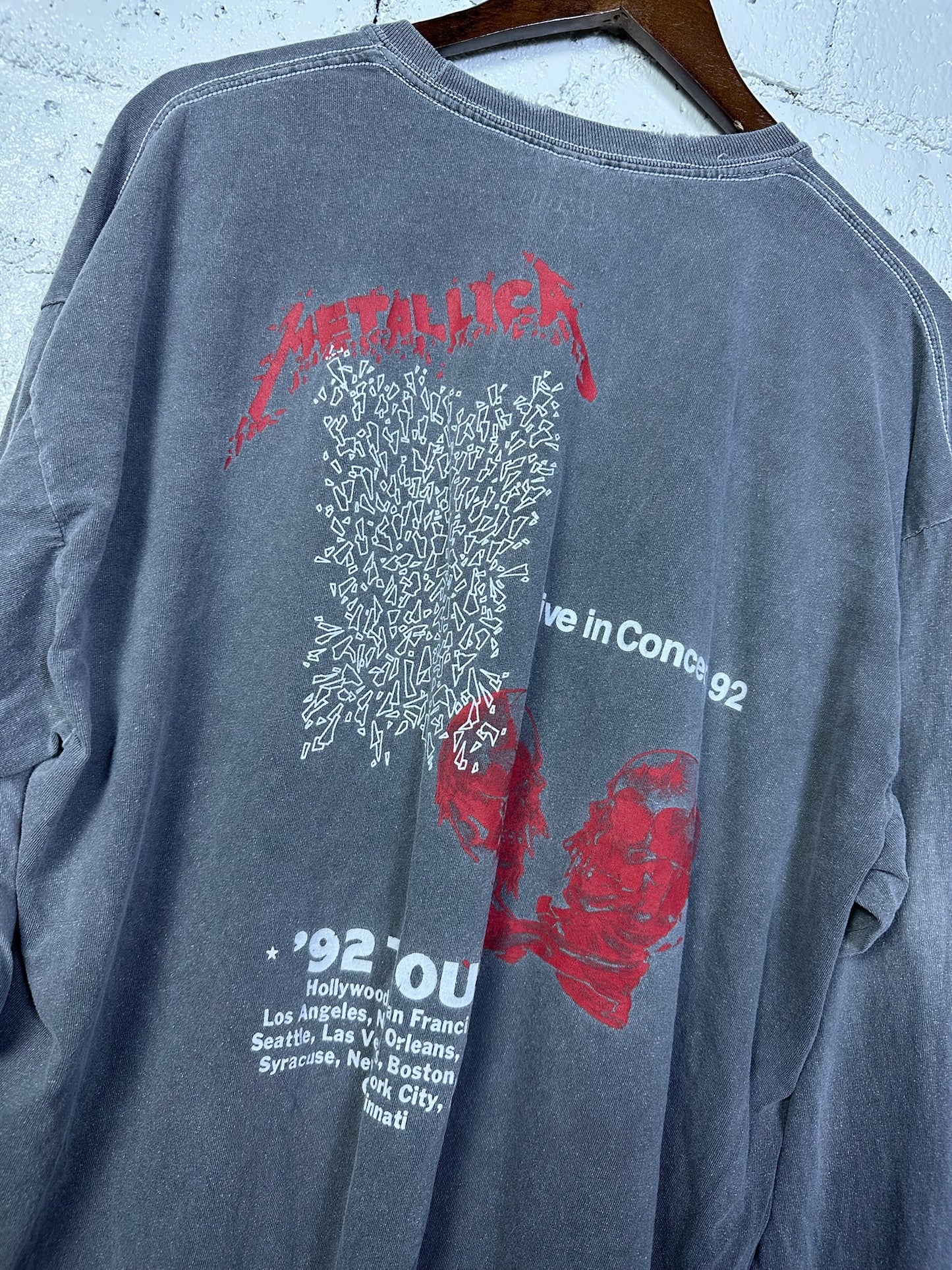 (XL) Metallica Long Sleeve T-shirt
