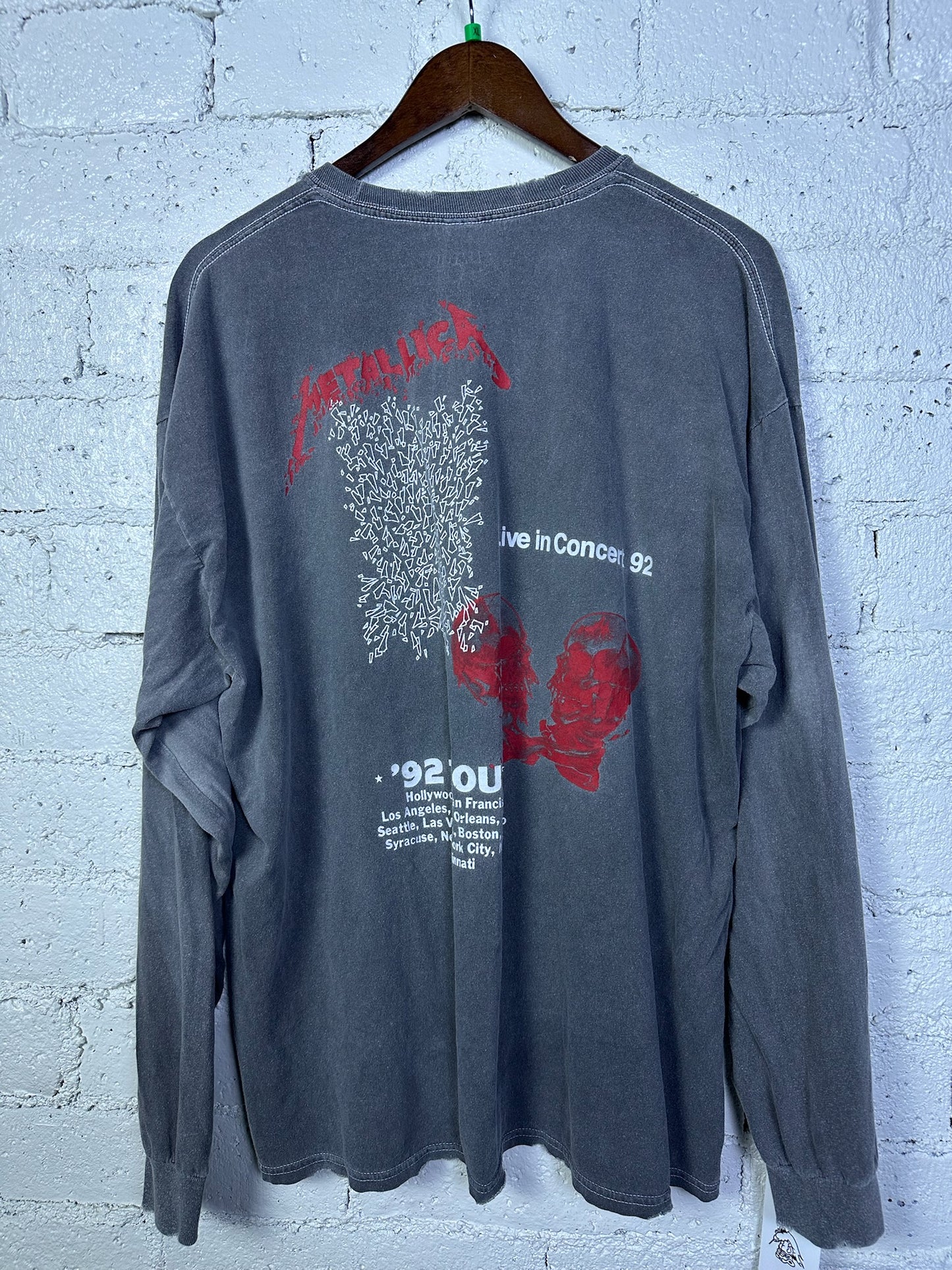 (XL) Metallica Long Sleeve T-shirt