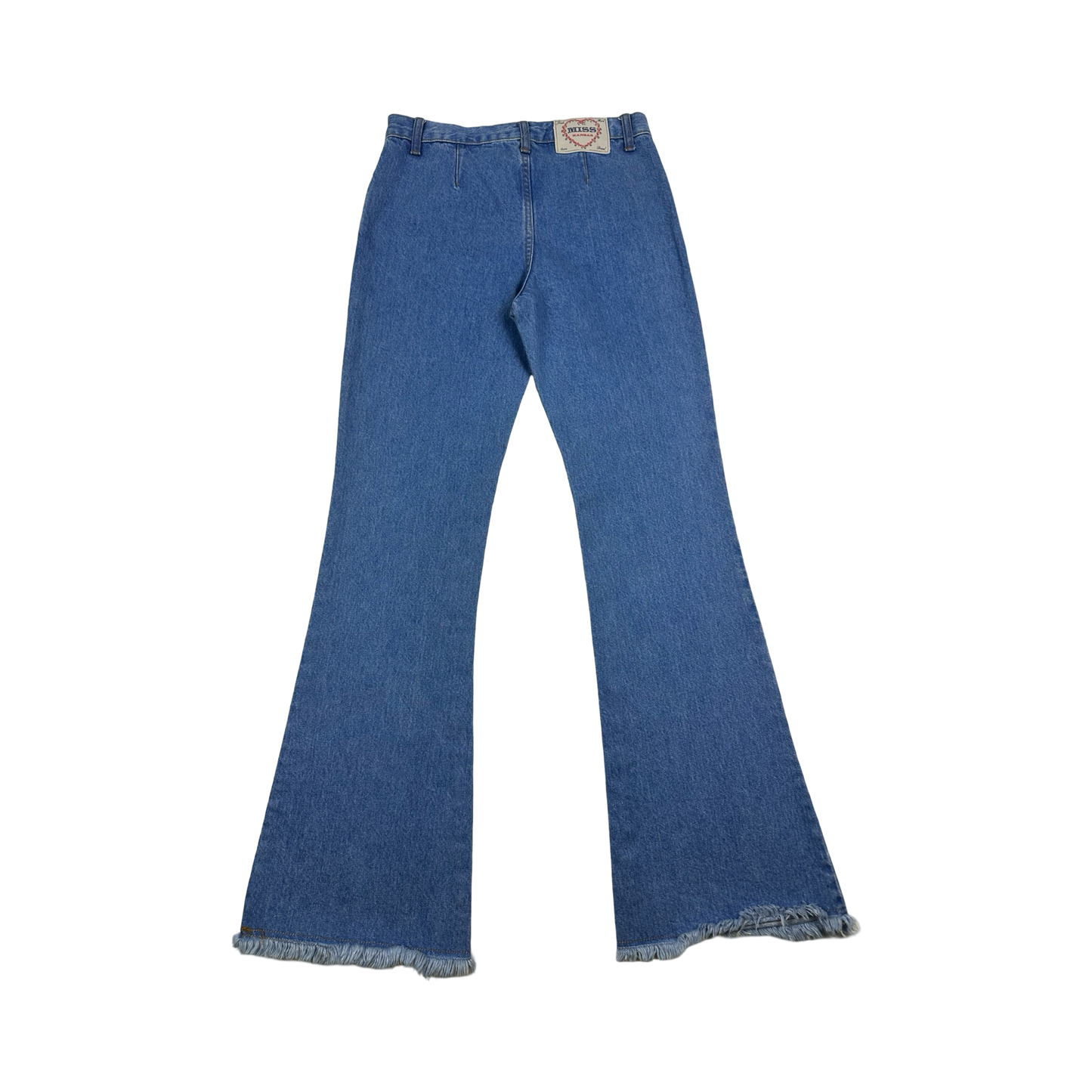 (10) vintage women’s flared denim jeans