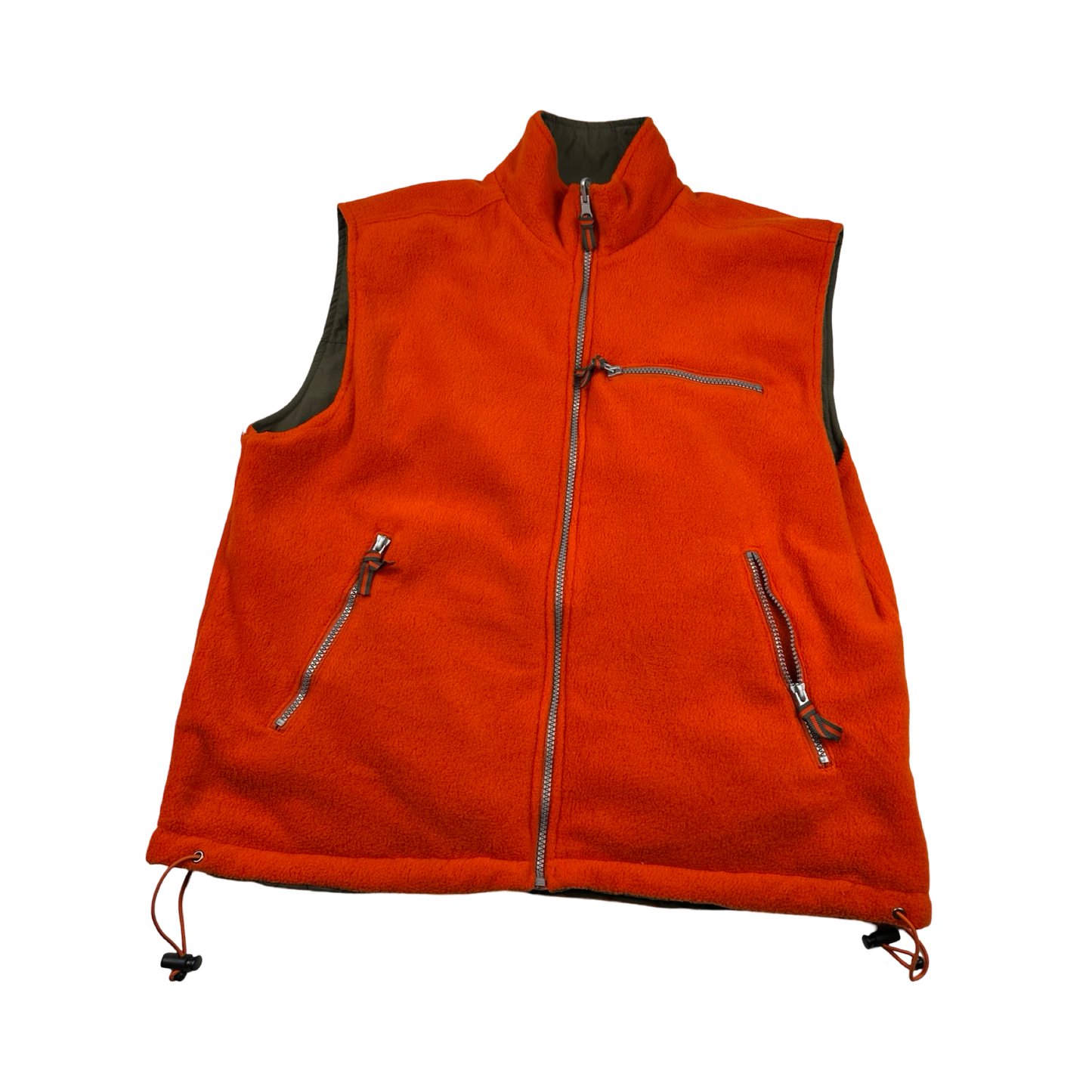 (M) Blank Reversible Zip up Vest