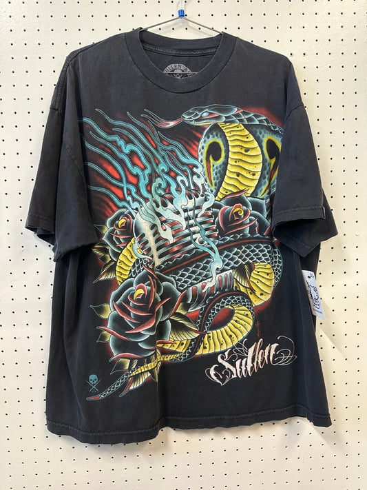 ( 2XL ) Snake Tattoo Tshirt