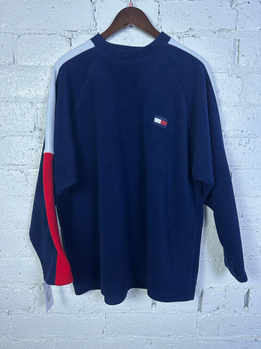 ( S) Tommy Hilfiger Fleece Pullover