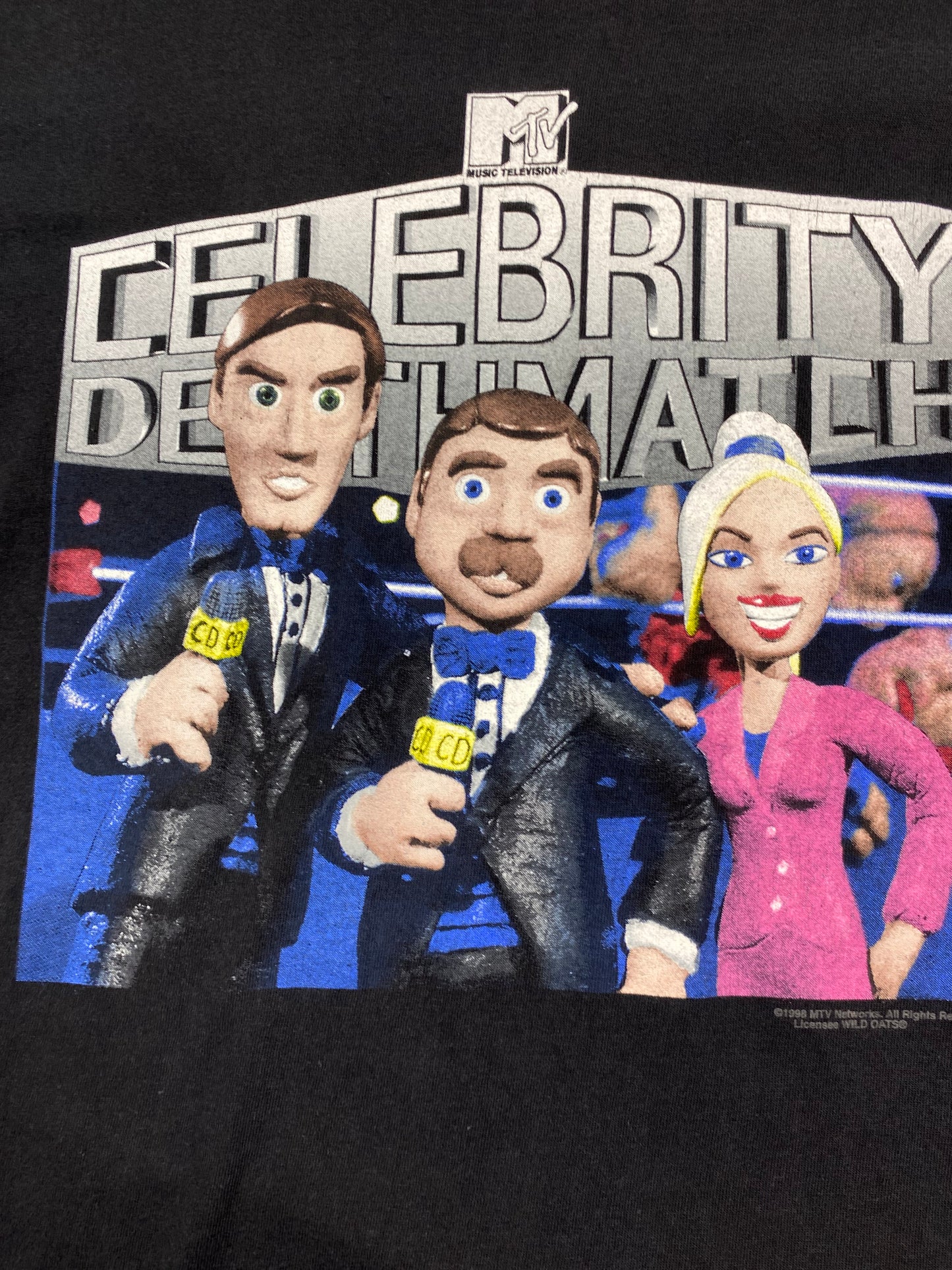 (XL) Vintage Celebrity Death Match Tee