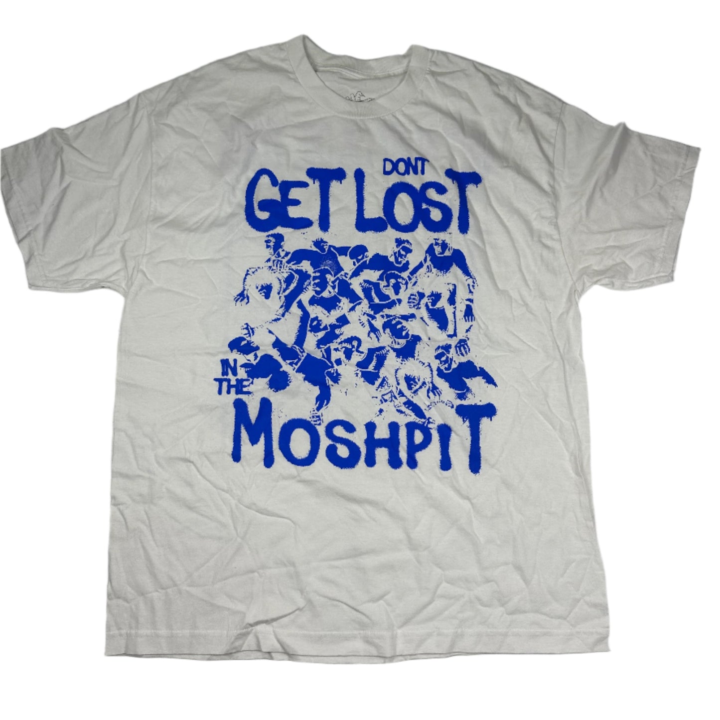 ( XL ) ( XXL ) Snot Moshpit white tour tee