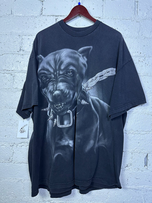 (2XL) AOP Pit Bull T-shirt