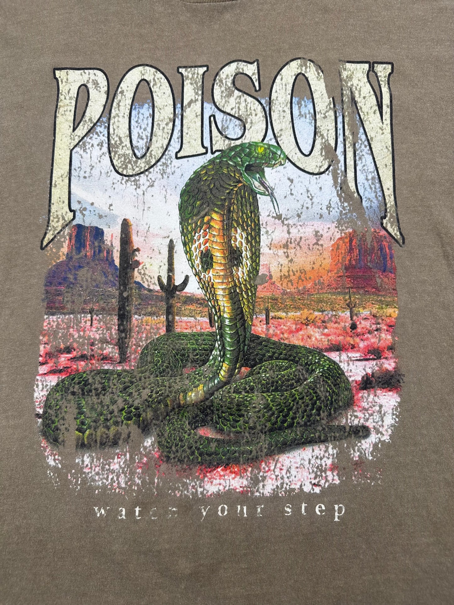 (XL) poison rock T-shirt