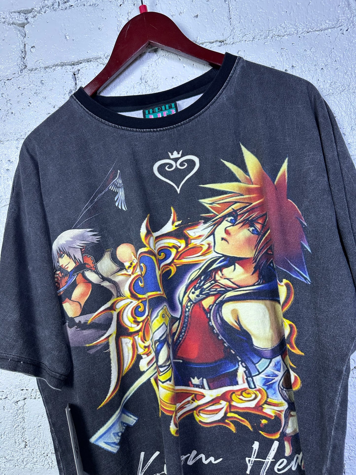 (L) Kingdom Hearts AOP T-shirt