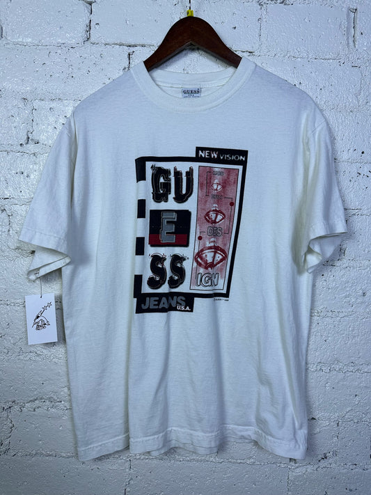 (M) 1996 Guess UFO T-shirt