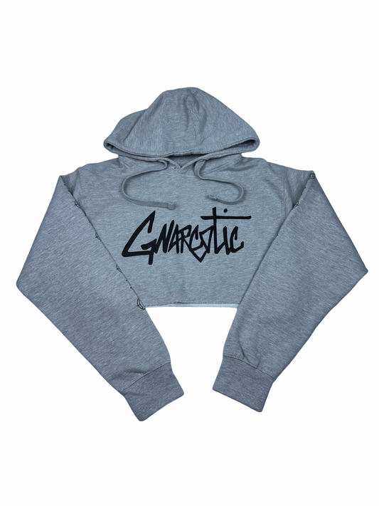 Gnarotic crop hoodie (S)