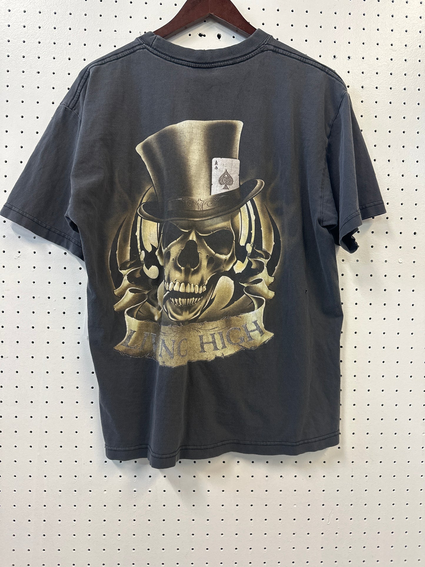 ( L ) Living High Skull Tshirt