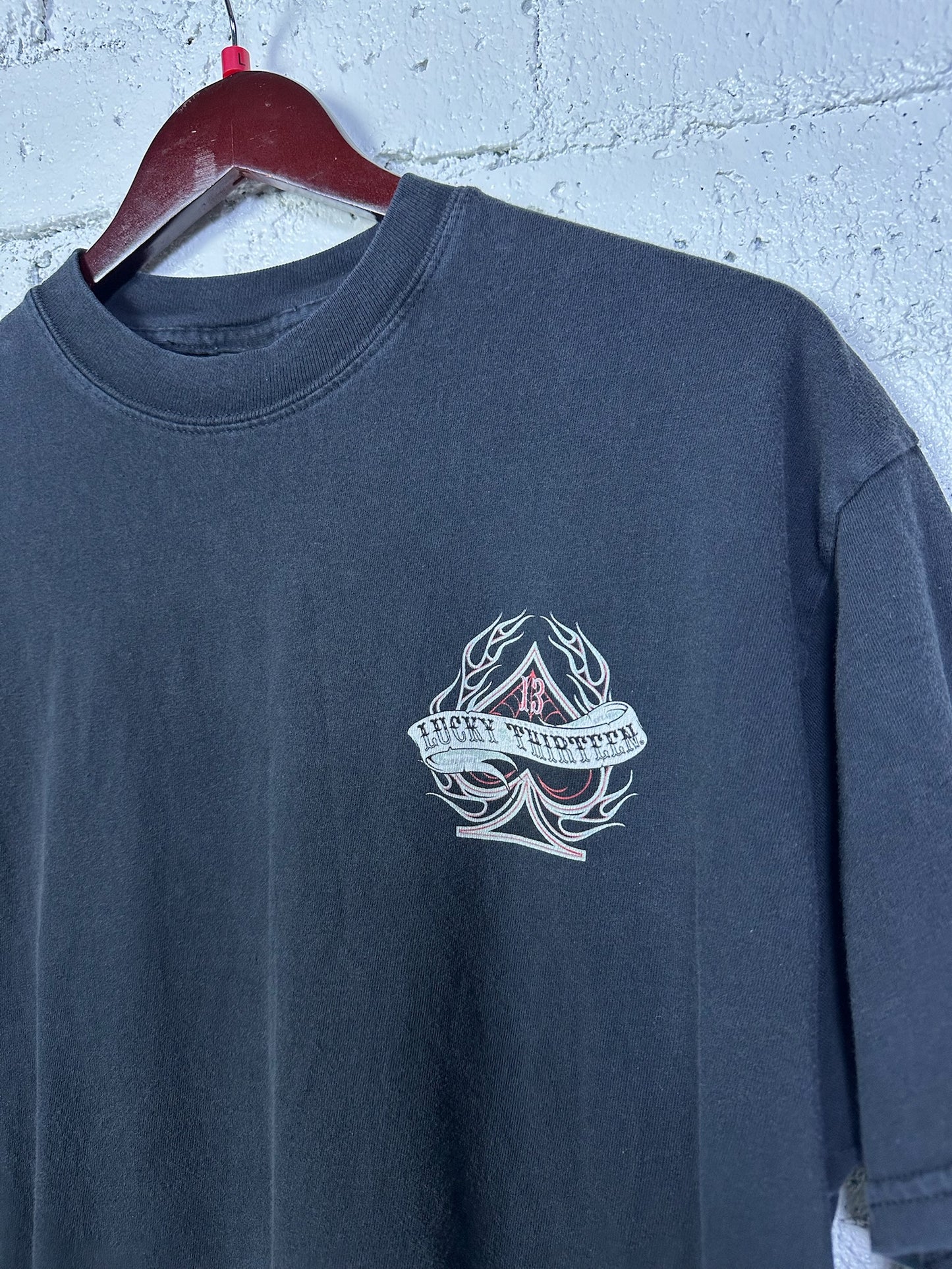 (L) Lucky 13 T-shirt