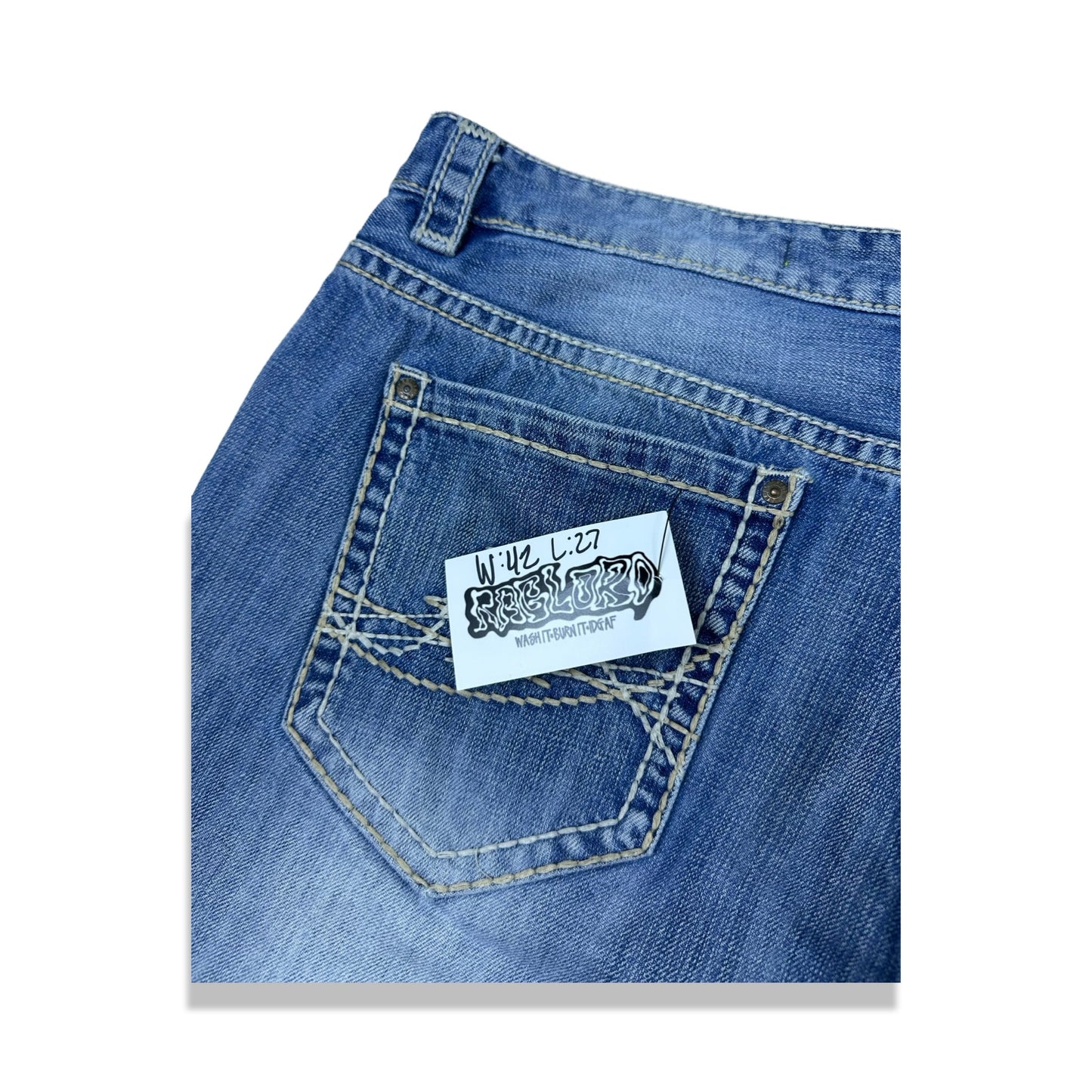 42" Y2k Rock & Roll Jeans