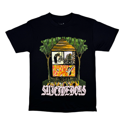 (S) G59 Records Suicide Boys long-term effects of suffering album cover T-shirt