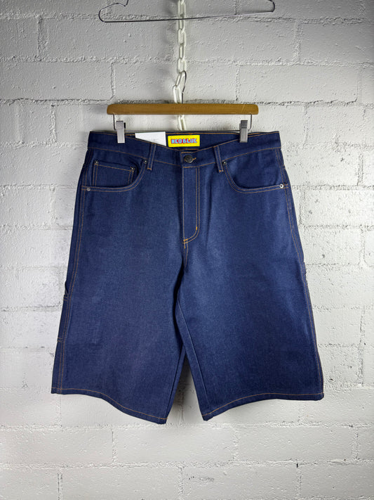 Neo Blue Baggy Baggy Denim Shorts