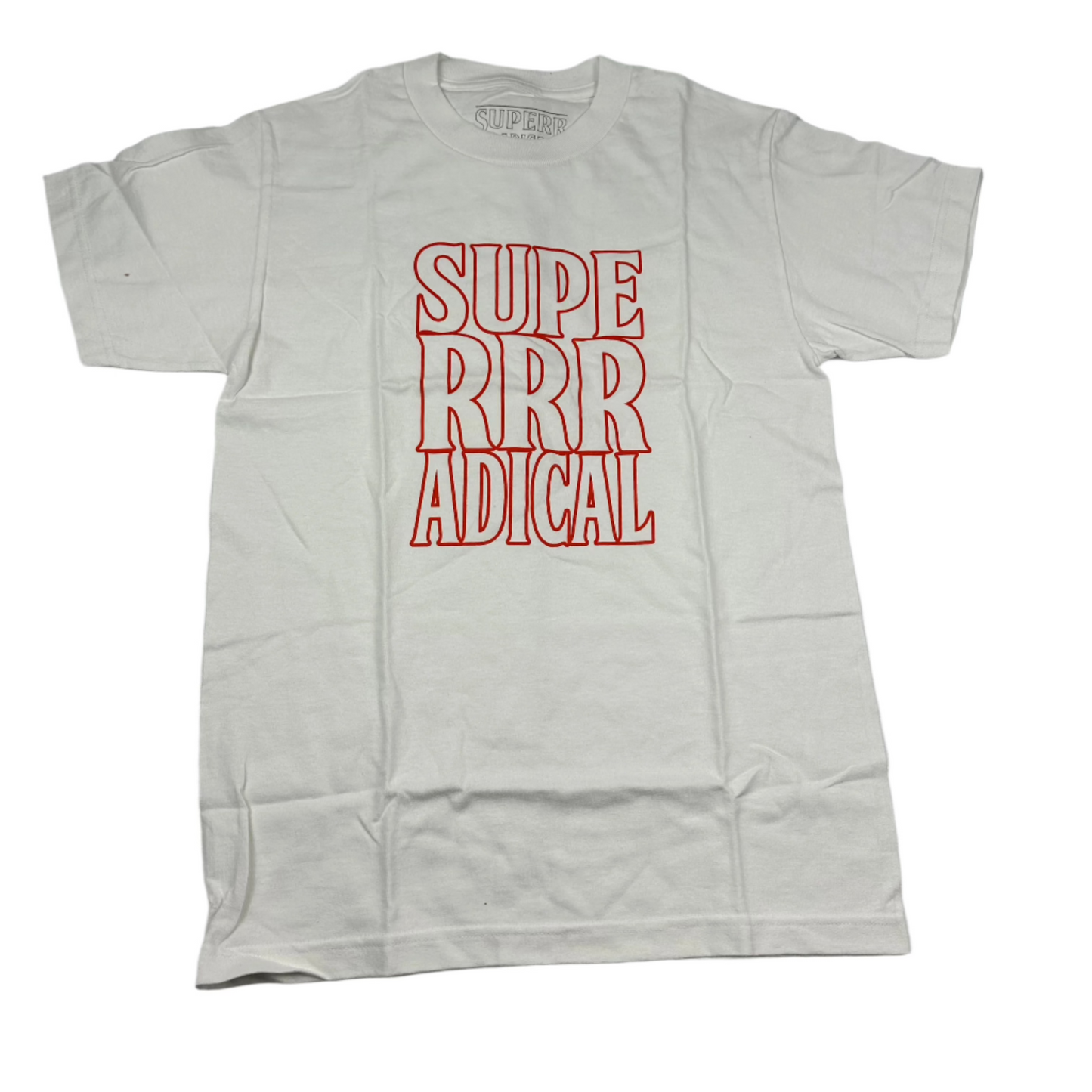 ( S ) Superrradical Red Logo Tee