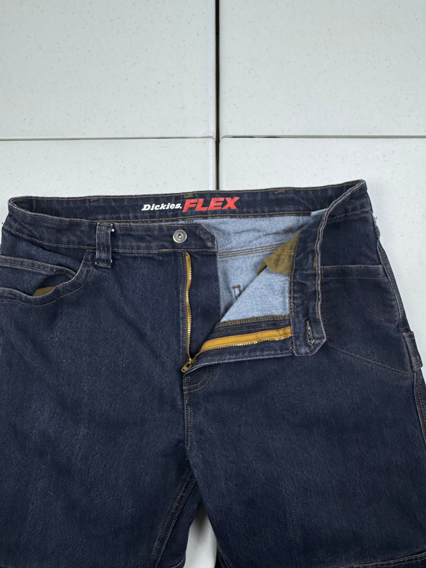 (36”) Dickies Flex Double Knee Workwear Jeans