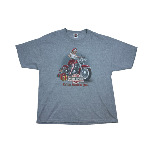 00’s Christmas Harley Davidson T-shirt