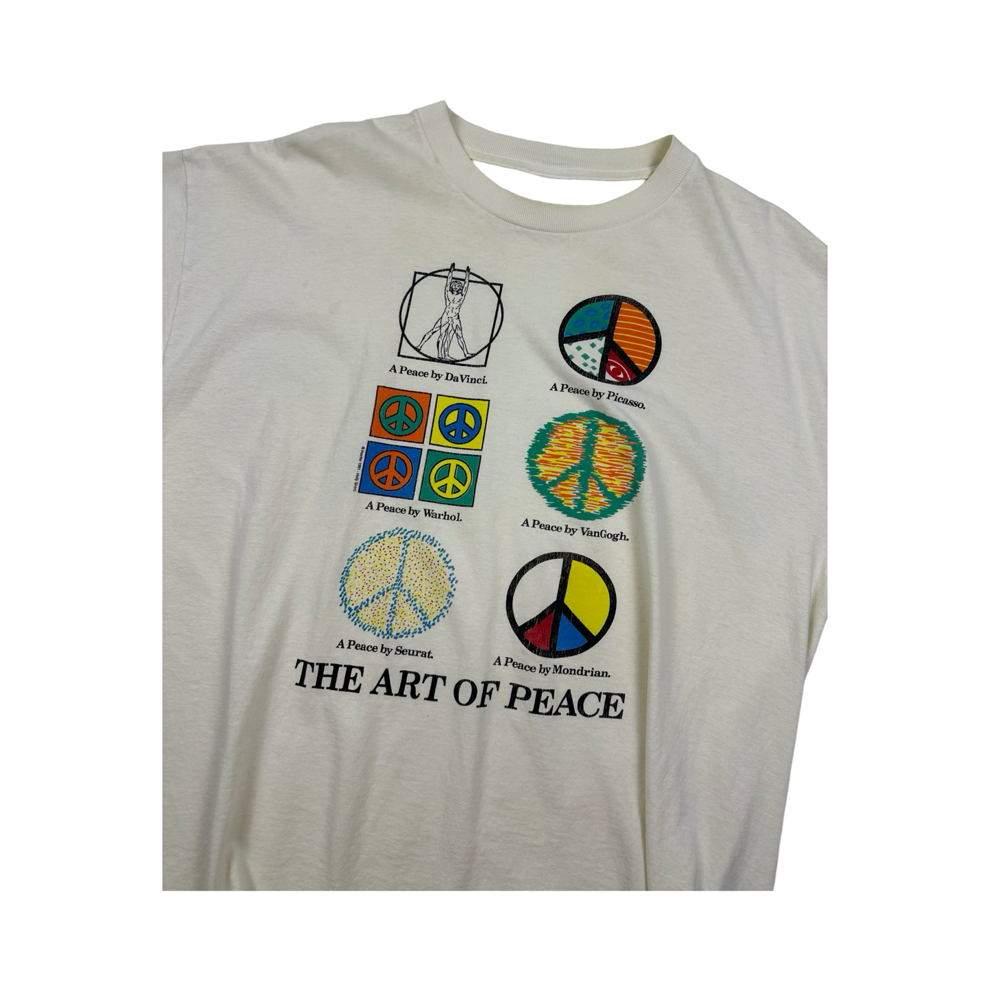 (XL) 00’s the art of peace T-shirt