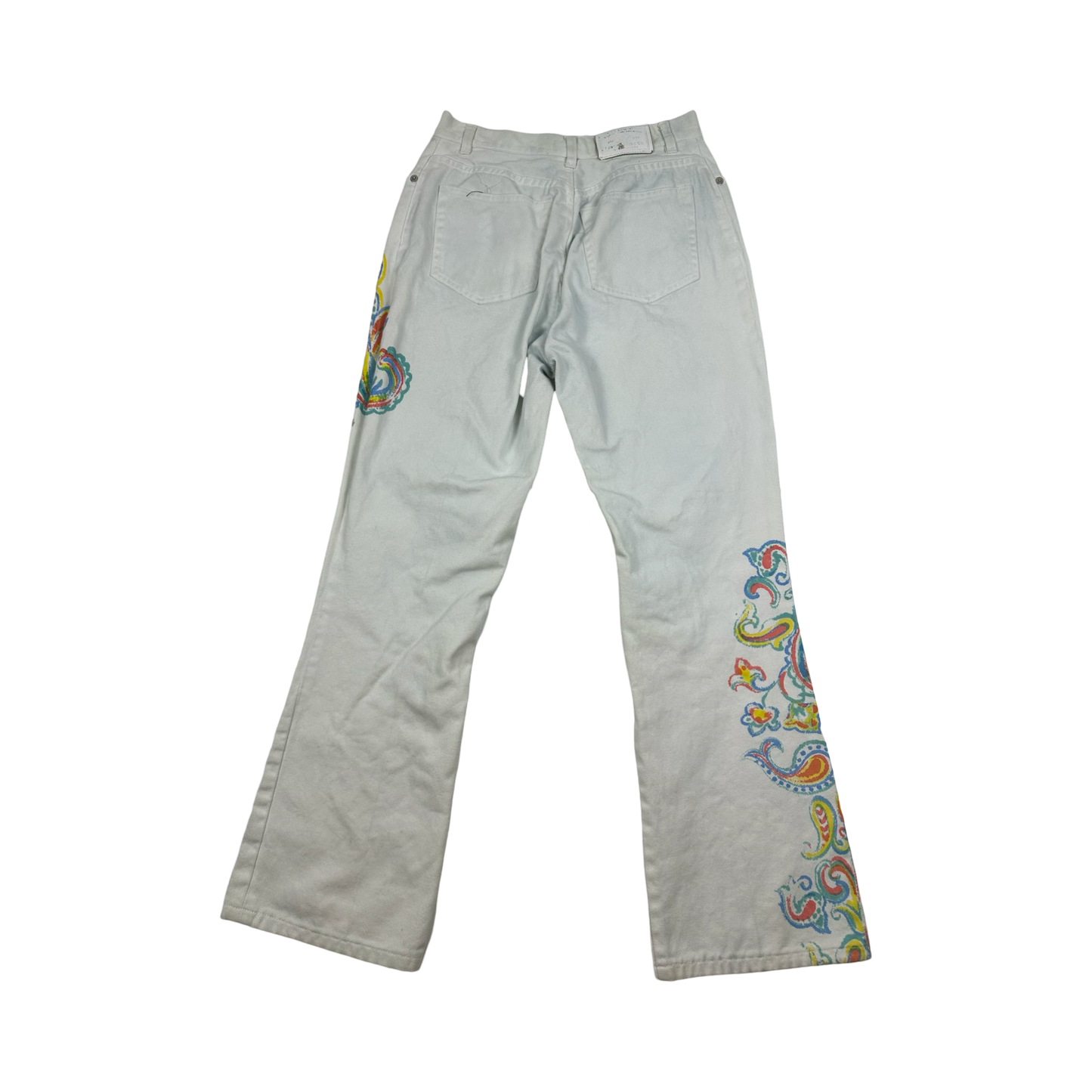 (4) Ralph Lauren Embroidered pants