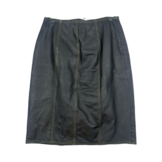 (4) women’s leather skirt