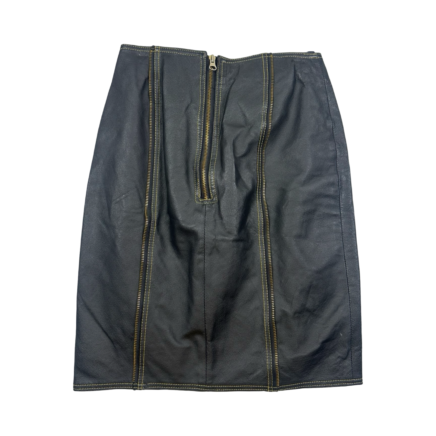 (4) women’s leather skirt