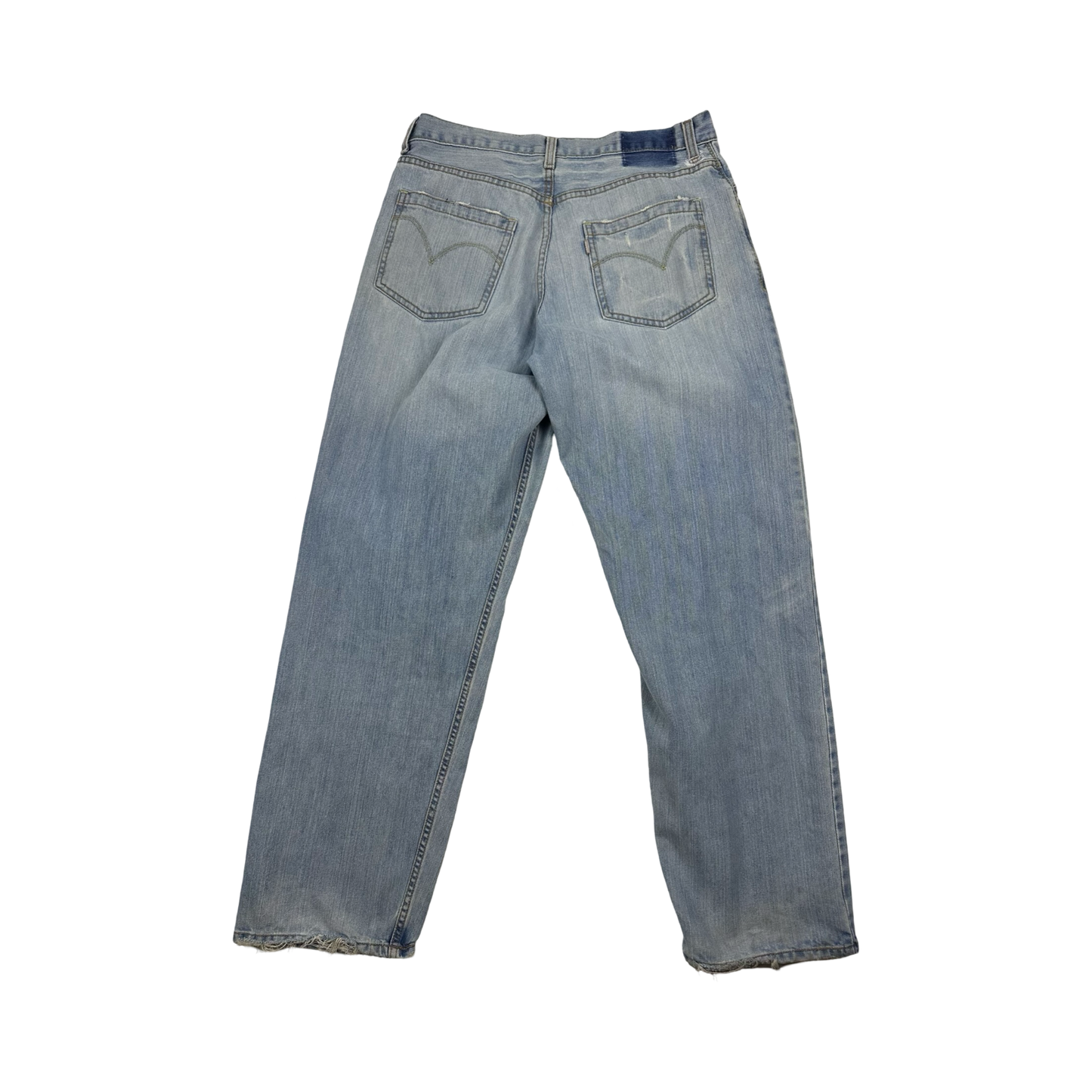 (34) Levi’s silver tabs light wash denim jeans